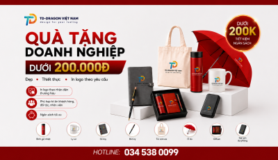 QUÀ TẶNG DOANH NGHIỆP DƯỚI 200K – CHỌN ĐÚNG QUÀ, GIỮ ĐÚNG NGÂN SÁCH, VẪN ĐẸP THƯƠNG HIỆU