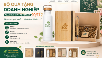 TD-DRAGON VIỆT NAM RA MẮT BỘ QUÀ TẶNG DOANH NGHIỆP 20/11 THÂN THIỆN MÔI TRƯỜNG