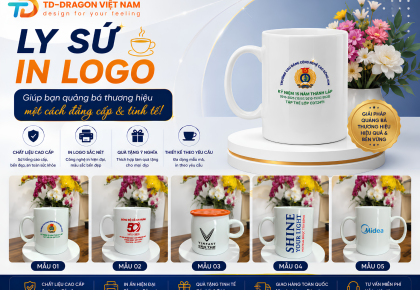 LY SỨ IN LOGO - QUÀ TẶNG NHỎ, GIÁ TRỊ THƯƠNG HIỆU LỚN