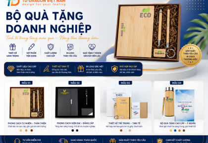 🎁 BỘ QUÀ TẶNG DOANH NGHIỆP CAO CẤP – TRAO GIÁ TRỊ, GỬI NIỀM TIN